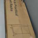 Upgraded 100% Stainless Steel Clothing Rack Load 760LBS, Heavy Duty Clothes Racks with Larger & Sturdy Wheel, Extendable & Adjustable Rolling Garment with Shelves for Hanging Portable Closet Rack (Silver)