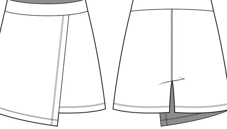 Women's Denim Mini Skirt Spring Summer High Waist Wide Leg A-Line Bodycon Slim Fit Half Length Skirt With Shorts S