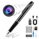 GNLHZO 1080P Mini Pen with Video One Button Surveillance, 64GB Nany Camera Invisible Body Cam, Taking Photo Ideal for Home Security