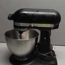 KitchenAid Classic Series 4.5 Quart Tilt-Head Stand Mixer K45SS, Onyx Black