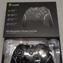 EasySMX X20 Wireless Gaming Controller with RGB Backlit, 2-Stage Hall Effect Sticks, 1000Hz Polling Rate, 6-Axis Gyro on Multi-Platform, Mech Buttons- Compatible with PC/Switch/Steam/Android