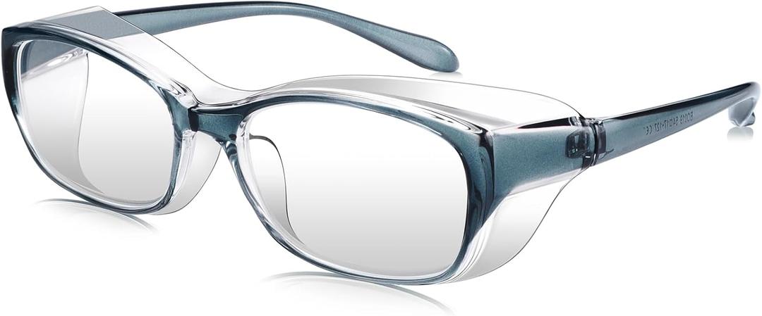 Dollger Safety Glasses With Progressive Reading Lens and Blue Light Eye Protection Safety Goggles