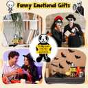 Crochet Skeleton Love Gift for Couples, Halloween Surprise Anniversary Gag Birthday Gift for Him Her, Funny Romantic Present for Girlfriend Boyfriend