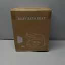 Baby Bath Seat for Babies 6 Months & Up - Bathtub Seats for Babies Sitting Up with Rinse Cup, Non-Slip, Comfortable, Infant Bath Essentials Gray (GREY)