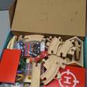 KipiPol Wooden Train Set  69 Pieces Wooden Train Tracks & Trains for Kids, Toddler Boys and Girls 3,4,5 Years Old and Up– Premium Wood Construction Toys Fits Thomas, Brio, IKEA, Melissa and Doug