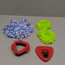 6 Pack Mop Replacement Heads Compatible with Oceda RinseClean 2-Tank System - Includes 1 Mop Base,6 Microfiber Mop Refills, Easy Cleaning Mop Head Replacement