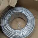 14/2 250FT MC Cable with Ground, 14 Gauge Wire Metal Clad Cable with Solid Copper Conductors, Aluminum Armor, Electric Wire for Indoor, Outdoor, Commercial, Industrial Use