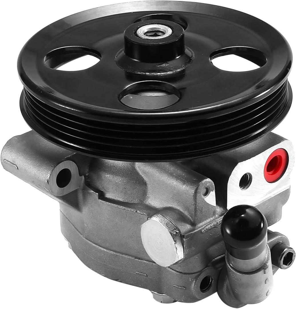 CK4Z3A674A Power Steering Pump with Pulley Compatible with Ford Transit-150 250 350 350HD 2015-2024 3.5L 3.7L V6 Restore Steering Function Replacement CK4Z3A674B CK4Z3A674C