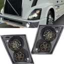 LED Pair Fog Lights Kit Compatible for 2003-2017 Volvo VNL/VN LH&RH