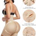 Fajas Colombianas Moldeadoras Shapewear Tummy Control Post Surgery Compression Butt Lifter for Women Beige