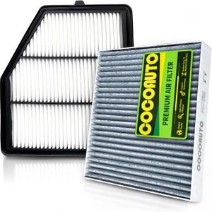 COCOAUTO Engine Cabin Air Filter Kit for Nissan Altima 2.5L Gas Only (2019-2025 2026), NOT FOR 2.0L! Replace 165466CA0A CA12551 272775NA1A