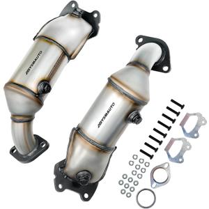 Front & Rear Catalytic Converter Compatible with Dodge Grand Caravan/Chrysler Town & Country 2011-2016, Dodge Avenger 2011-2014 3.6L V6 Catalytic Convertor Direct-fit (EPA Compliant)