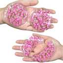 4PCS Gel Eye Ice Pack Set, Cold & Hot Compress, Reusable Cooling Gel Pads for Strain Relief, Relaxation, SPA and Sleep (4 Strawberries)