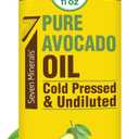 NEW Cold Pressed Avocado Oil For Hair, Skin, & Face - Big 32oz - Premium Grade & Hexane Free, 100% Pure, GMO Free, & Non-Greasy Carrier Oil for Natural Hair and Skincare - Great with Essential Oils