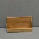 5x8 Inch Index Card Stand Wooden Index Cards Holder Notecard Box Postcard Display Stand Flash Cards Organizer Business Card Display Rack for Desk Office Supplies Capacity 300 Sheets