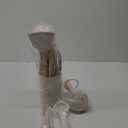 Silicone Cooking Utensils Set - Silicone Kitchen Utensils for Cooking Wooden Handles, 446°F Heat Resistant Kitchen Utensil Spatula Sets w Holder, Gadgets for Non-Stick Cookware BPA FREE (Cream White)