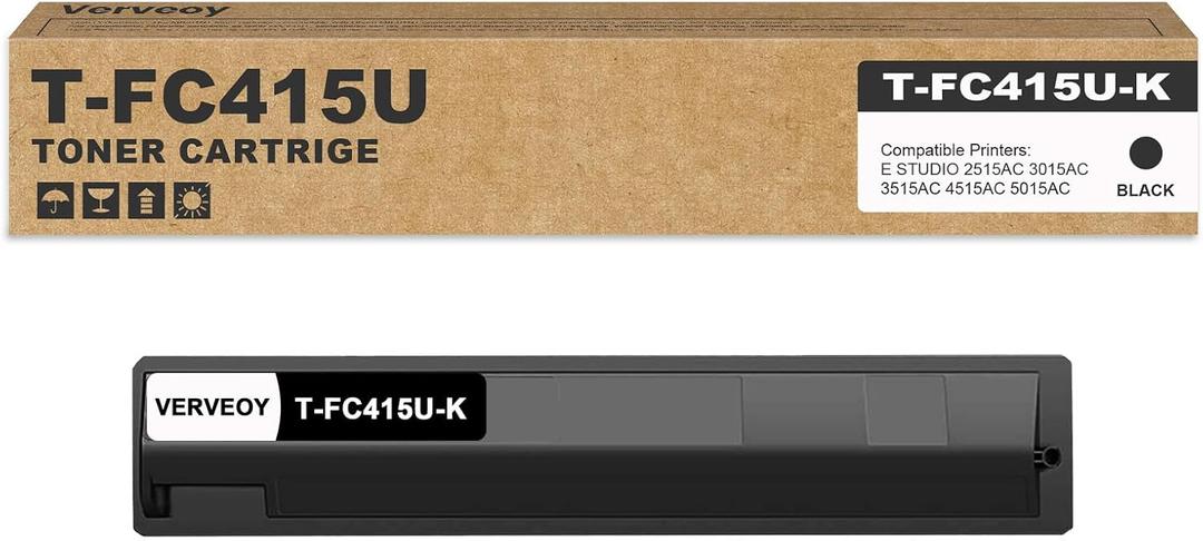 T-FC415U-K Black High Yield Toner Cartridge with Chip for TFC415UK 3015AC