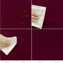 Fokitut 2 Pack Waterproof Round Tablecloth, 120 Inch, Stain Resistant and Wrinkle Polyester Table Cloth, Fabric Table Cover for Kitchen Dining, Wedding, Party, Holiday Dinner-Burgundy