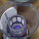 QINAN Upgraded Canister Replacement Parts Compatible With Dyson Cyclone V10 Animal,V10 Total Clean,V10 Absolute,V10 Animal,SV12 Vacuum Dust Bucket HEPA Filter attachments 969509-01, Blue/Grey