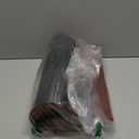 Lanpn Christmas Welcome Natural Coir Door Mat, Christmas Ball Coco Front Door Outdoor Doormat Outside Entrance Porch Non Slip Rubber Rug Winter Xmas Farmhouse Decor (Red, 30x17 inch)