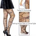 Spiderweb Net Tights (Black)