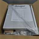 Huuger 43.3 Inch Tall Dresser for Bedroom, 6 Drawer Dresser & Chests of Drawers, Fabric Dresser for Closet, Bedroom, Night Stand, End Table with Metal Frame, Storage Tower with Fabric Bins, White
