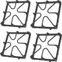 Upgraded WB31K10034 Stove Burner Replacement for GE Gas Range Oven StoveTop Surface Grate JGBP29MEM1BS, WB31K10065,Cast Iron Stove Grate Rack for General Electric Stove Accessories 4Pcs