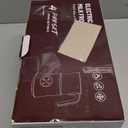 Milk Frother and Steamer, Large Capacity Detachable Electric Milk Frother, Automatic Warm and Cold Foam Maker, Hot Chocolate Maker, BPA Free (Stainless Steel)