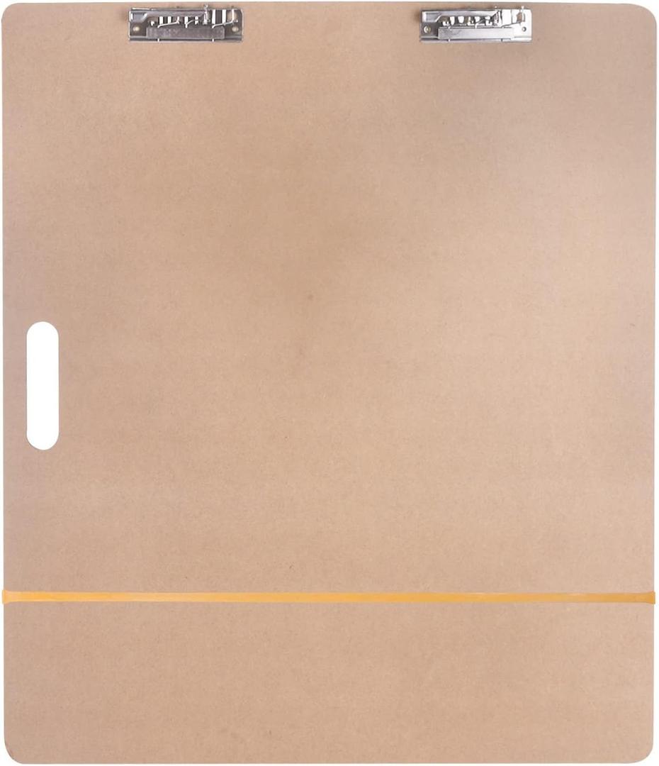 Vencer 18" x 24" Artist Sketch Tote Board,Drawing Board with Clips and Handle for Classroom,Studio or Field Use,VAB-002