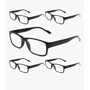 Gaoye Professional Reading Glasses for All Day - Computer Readers with Blue Light Protection - Value Pack