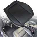 Priprilod Black Microfiber Leather Driver Side Bottom Replacement Seat Cover Compatible with Mercedes Benz C250 C300 C350 2008-2014, Compatible with Mercedes Benz GLK250 GLK280 GLK300 GLK350 2008-2015