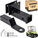 10L0L Golf Cart Rear Chassis Trailer Hitch and Receiver for Yamaha G29 Drive (2007-2016) G&E Golf Cart Model