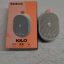 Skullcandy Kilo Wireless Bluetooth Speaker - IPX7 Waterproof Mini Bluetooth Speaker with 24 Hour Battery, Downward Firing Passive Radiator, and True Wireless Pairing - Perfect for Outdoor (Bone)