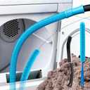 4 Pieces Dryer Vent Cleaner Kit with Lint Brush Professional Dryer Vent Brush, Flexible Cleaning Tools for Lint Trap, Appliance Brush & Dryer Filter