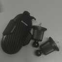 Miracase Phone Holders for Your Car with Metal Hook Clip, Air Vent Cell Phone Stand Car Mount, Universal Automobile Cradle for Garmin GPS Fit iPhone Android and All Smartphones, Carbon Fiber 1 Pack