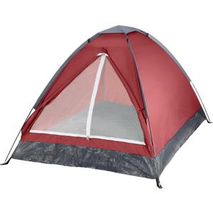 2 Person Camping Tent with Rain Fly and Carrying Bag Lightweight Outdoor Pop Up Tents for Camping Essentials, Music Festivals, Backpacking, Hiking, or Beach Shelter by Wakeman Outdoors