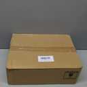 6 Pack Premium Glass Coffee Mugs with Handle, 12 Oz Classic Vertical Stripes Glass Tea Cups, Transparent Ribbed Beverage Mugs, Clear Vintage Glassware Set for Hot Cold Americano, Cappuccino