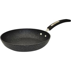 Starfrit The Rock 20cm (8") Non-Stick Fry Pan - Durable Forged Aluminum - Oven Safe - PFOA Free - Easy to Clean - Black