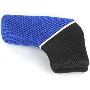 Craftsman Golf Blade Putter Head Cover Black Orange/Blue Mesh for Scotty Ping Callaway Odyssey Etc.