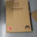 from The Tree Solid Wood Nightstand with Storage Drawer - Small Side Table and Closet Organizer for Bedroom Decor, White