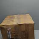 Amazon Basics Slim, Velvet, Non-Slip Suit Clothes Hangers, Ivory/Rose Gold - Pack of 100