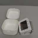 MMIZOO Wrist Blood Pressure Monitor Large LCD Display BP Machine Adjustable Cuff 5.31-7.68 inch Automatic 99x2 Sets Memory with Carrying Case for Home Use (W1681) (White)