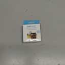 Jarware Spice Lids for Regular Mouth Mason Jars, Set of 2, Black and White