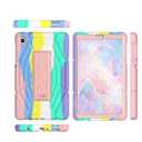 Grifobes for Samsung Galaxy Tab A7 Lite Case, 8.7 inch Shockproof Rugged Protective Cover with Stand for 2021 Tab A7 Lite 8.7" Tablet SM-T220/T225/T227U for Kids Boys Children (Camo Colorful) 2 Pcs