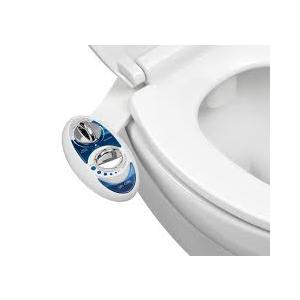 LUXE Bidet NEO 120  Single Nozzle, SelfCleaning, NonElectric Bidet Attachment for Toilet Seat, Adjustable Water Pressure, Rear Wash (White)