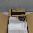 6 Pack Floating Shelf Brackets, 6 Inch Heavy Duty Industrial Shelf Bracket, Black Metal L Brackets for Shelves Support DIY(1/5 Inch Thicked)