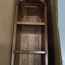 Silverware Holder, Acacia Wood Utensil Holder for Party, Silverware Organizer Countertop, Picnic Caddy for Party, Countertop, Camping