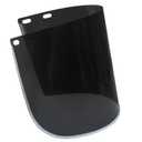1 Pack Face Shield Replacement Lens, 15.5" x 8" Polycarbonate Protective Safety Visor Replacement, Impact-resistant Face Shield for Welding/Grinding/DIY/Cosplay Helmet (Black)