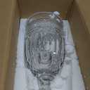 1.3 Gallon Glass Beverage Dispenser with Spigot Glass Drink Dispenser for Parties Wide Mouth Juice Beverage Server for Wedding Party Bar Leak Proof Beverage Dispenser