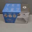 5 STARS UNITED Knee Pillow for Back Sleeping  Memory Foam Cushion for Sciatica Pain Relief  Under Leg Support for Sleeping on Back  Half Moon Bolster for Bed, White (Standard)